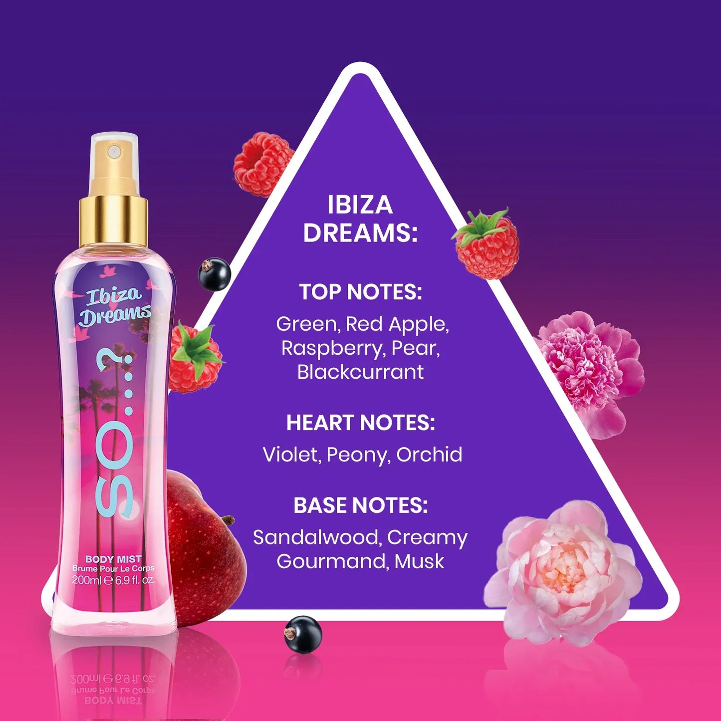 SO…? Escape Ibiza dreams 200ml