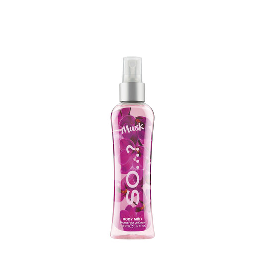SO...? Musk body mist er ekki prófað á dýrum, vegan og í endurnýjanlegum umbúðum