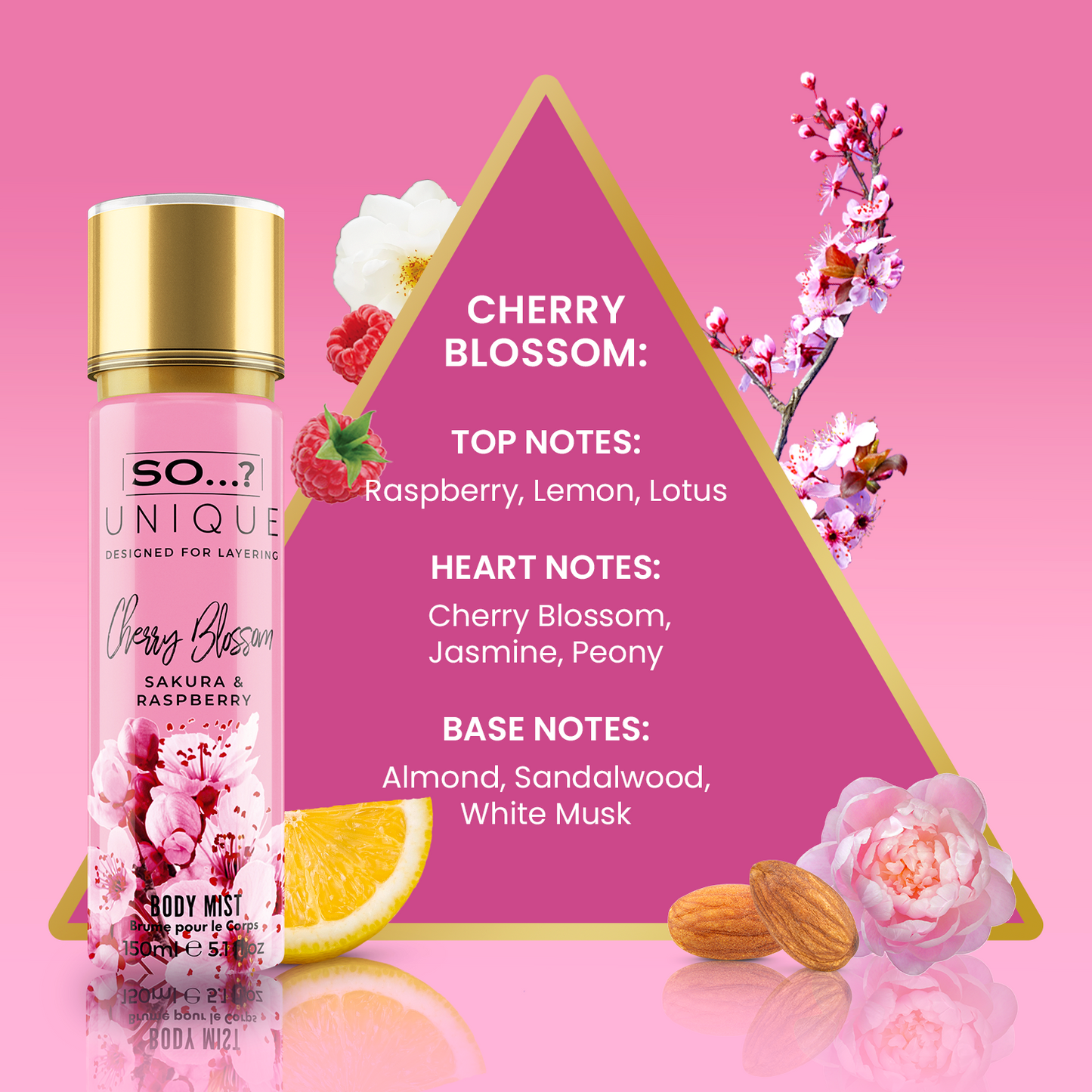 SO...? Unique Cherry Blossom 150ml