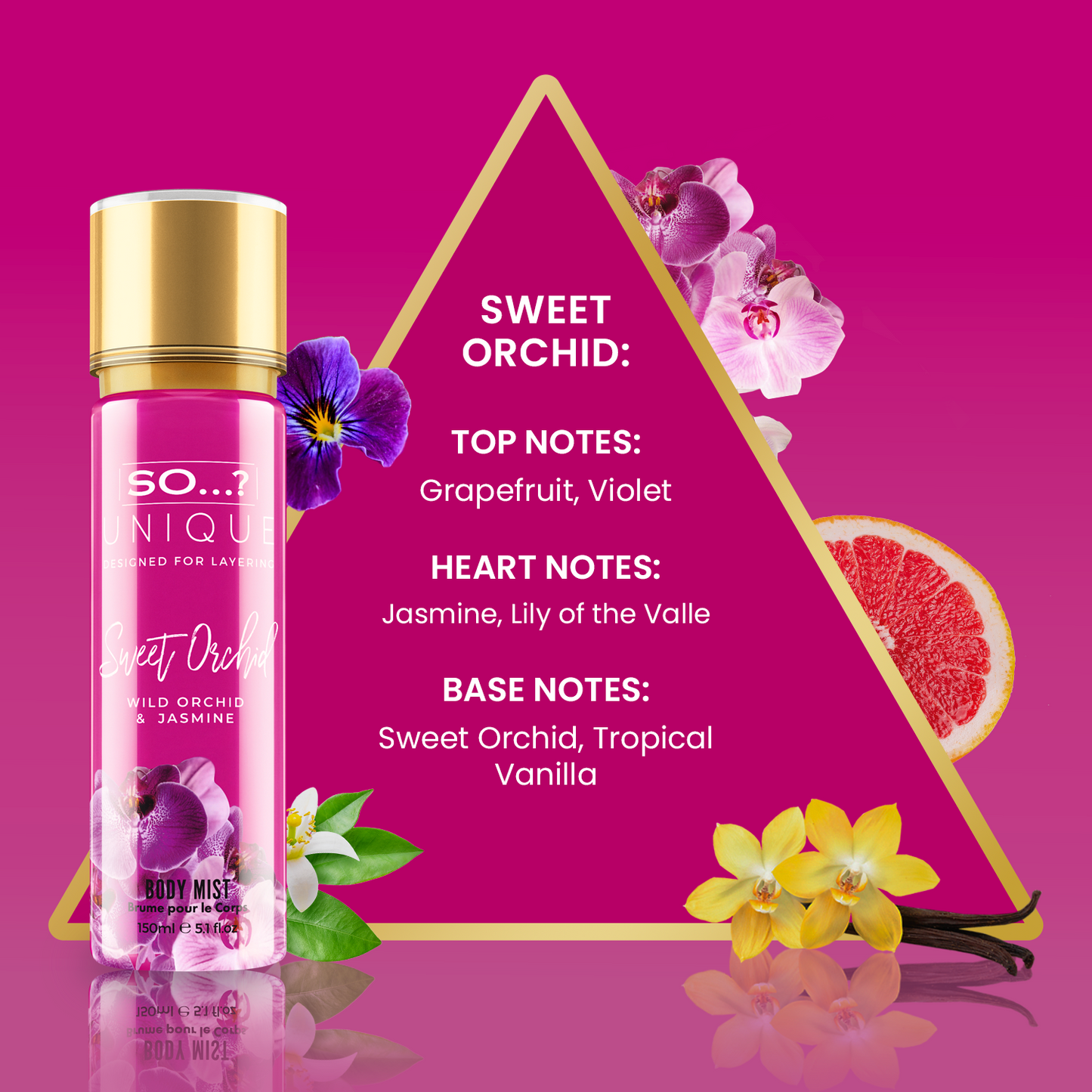 SO...? Unique Sweet Orchid 150ml